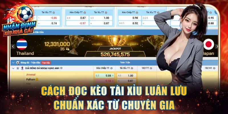 Cách đọc kèo Tài Xỉu luân lưu chuẩn xác từ chuyên gia