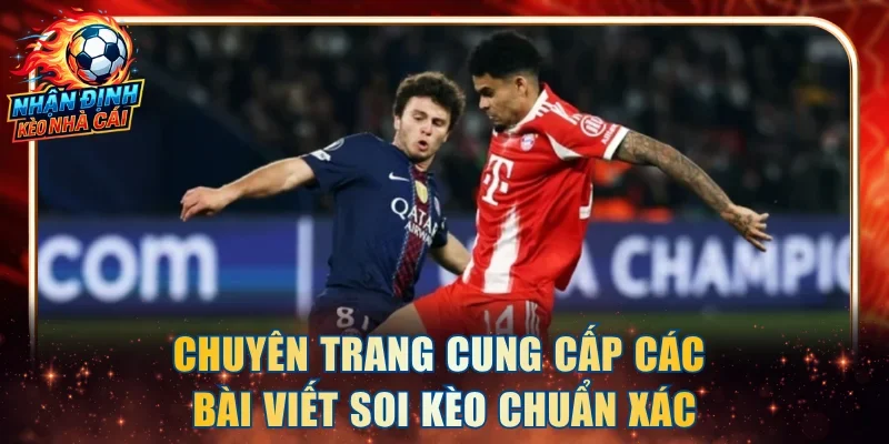 Chuyên trang cung cấp các bài viết soi kèo chuẩn xác
